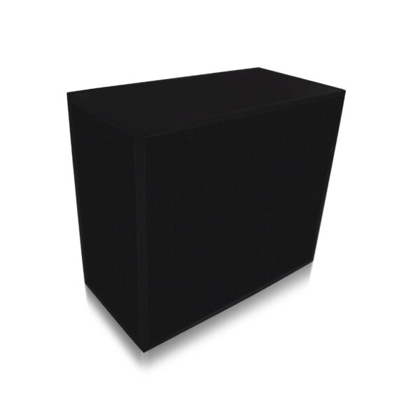 black acrylic bar rental